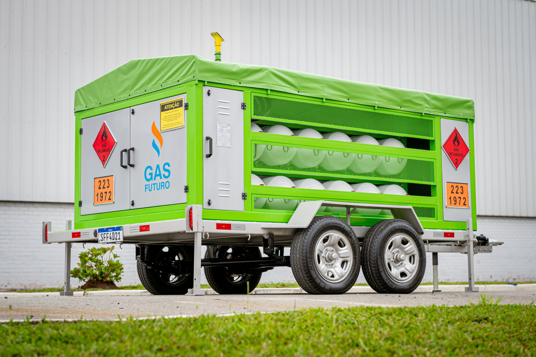 Carretas de Transporte Biogás